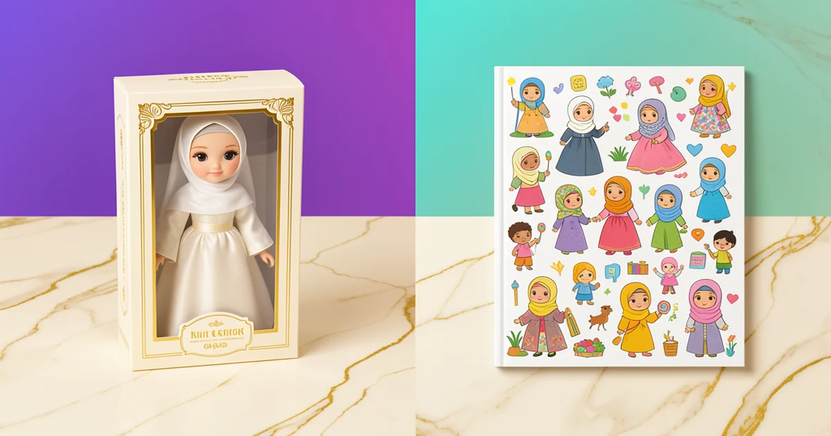 Why Hijabi Dolls Are Booming — But Sticker Books Still Matter More Than You Think